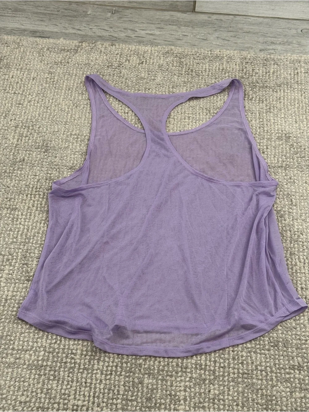 ALO Yoga Lavender Racerback Tank